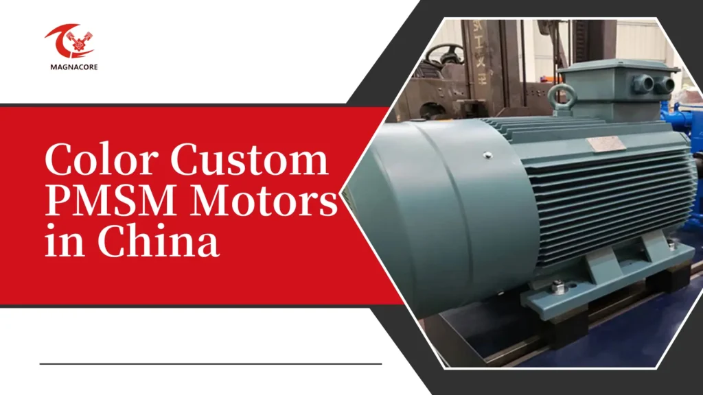 Color Custom PMSM Motors in China