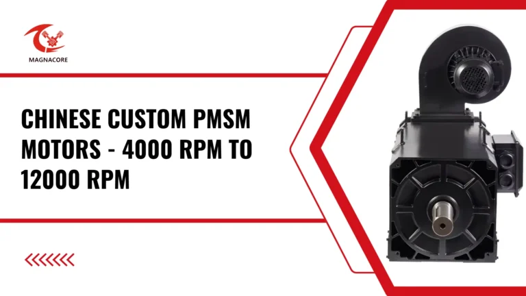 Chinese Custom PMSM Motors - 4000 RPM to 12000 RPM