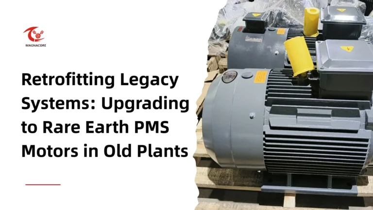 Retrofitting Legacy Systems Upgrading to Rare Earth PMS Motors in Old Plants