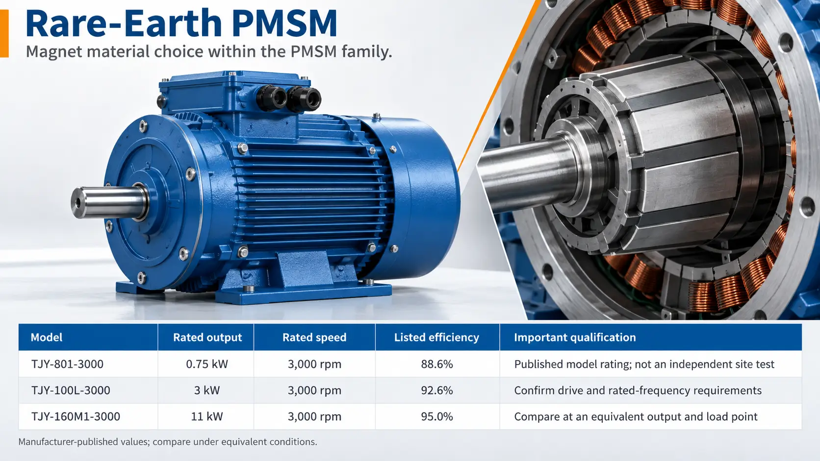 Balanced technical comparison of PMSM vs Induction Motors: Key Differences at a Glance